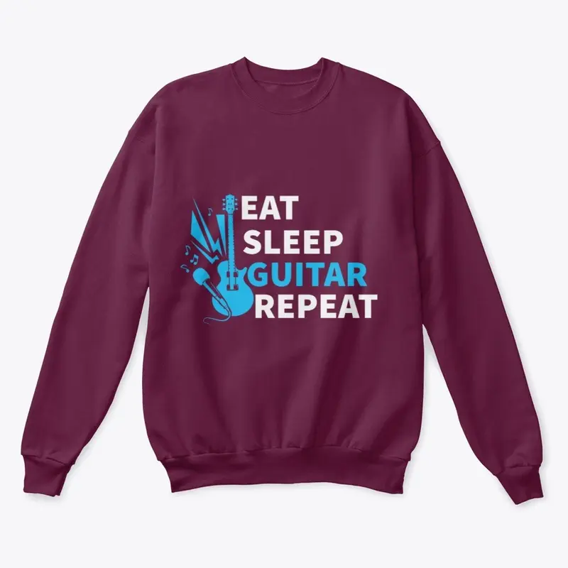 Eat sleep guitar repeat