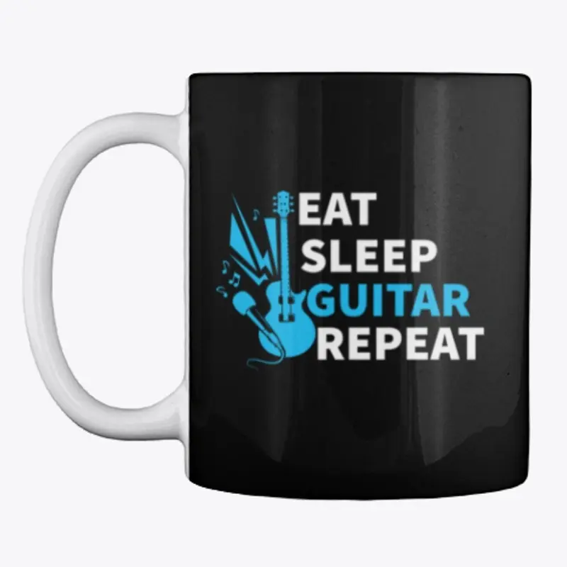 Eat sleep guitar repeat